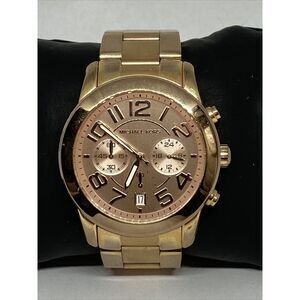 Michael Kors Mercer MK5727 Womens Stainless Steel Analog Dial Quartz Watch OP739